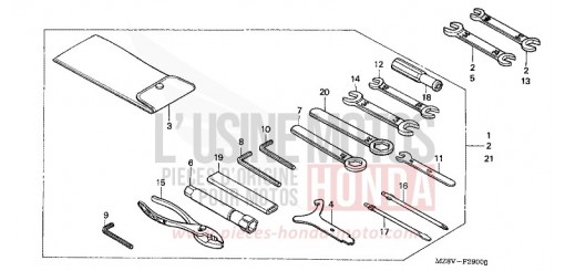 OUTILS VT600CX de 1999
